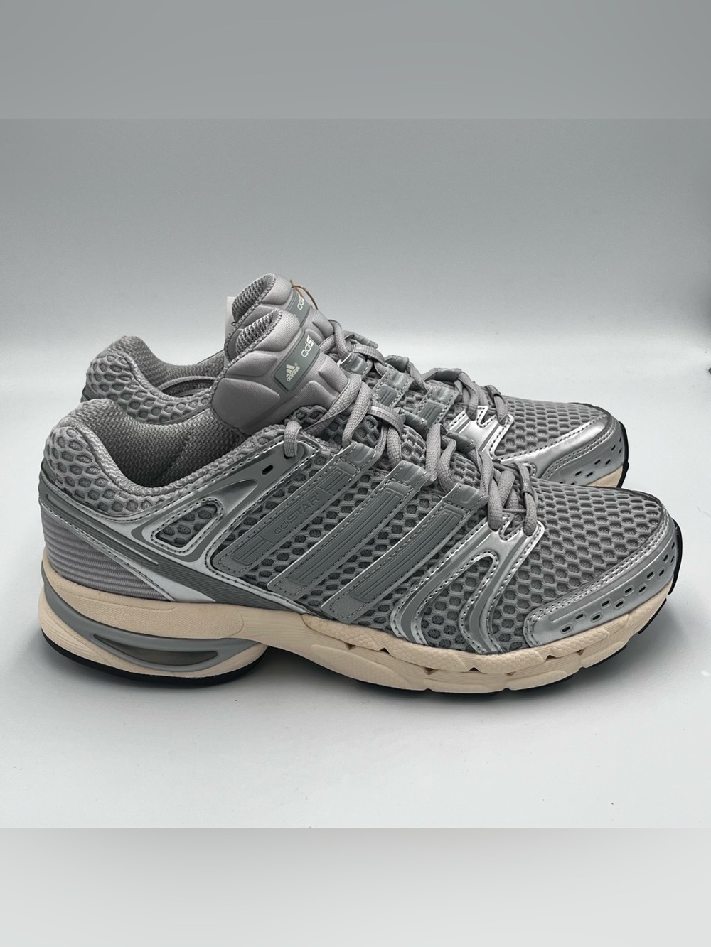 Adidas Adistar Control 5 Mesh Sneaker Running Walking Women’s 8.5, 9 Gray